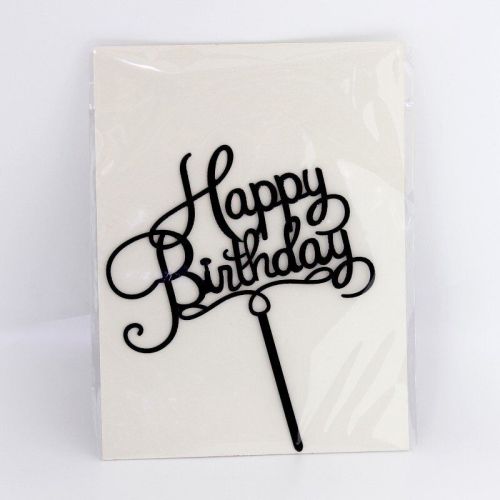 Cute Birthday Acrylic Card Advertising Sign Customize