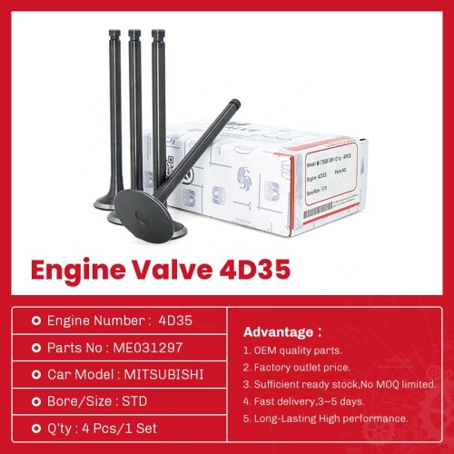 ME031297 صمام العادم للمحرك لـ Mitsubishi 4D35