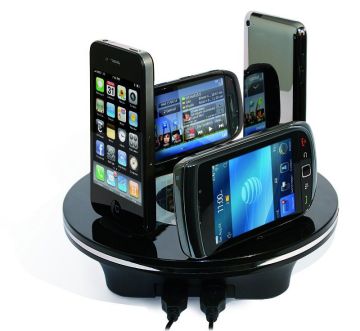 Prevention Emergency 2 Usb Output Cell Phone Docking Station With Ce, Rohs, Tuv
