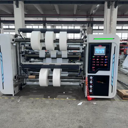 High-Speed Automated Photographic Paper Roll Slitting and Rewinding Manufacturing Equipment