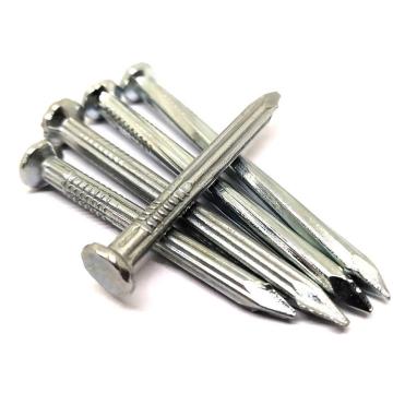 Polished Fluted Shank Concrete nails 2"x3.8mm