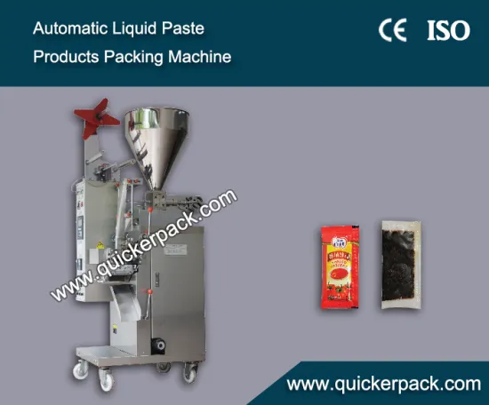Automatic Liquid Paste Ketchup Packaging Machine