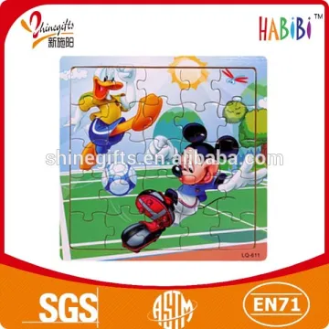 intelligent mouse wooden puzzle made in china