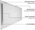 60W flaches hintergrundbeleuchtetes Panel-Licht für Büro