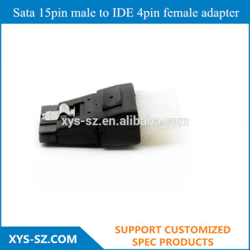 Sata 15pin male to IDE 4pin female adapter