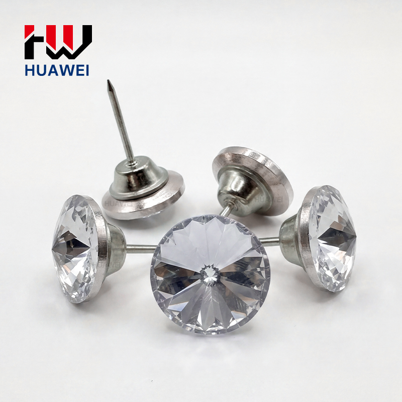 satellite crystal button