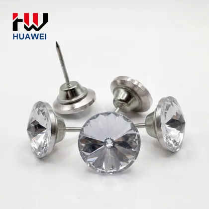 HUAWEI 22mm Needle Pin Round Crystal Sofa Buttons