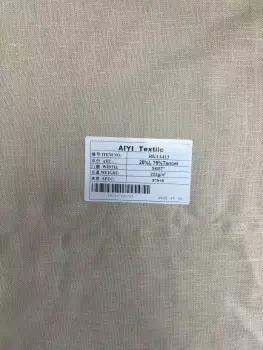 Soft Tencel/Linen Blend Dyed Fabric for Premium Textiles