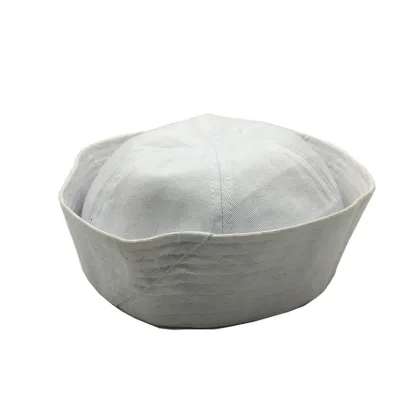 Custom Cotton Sailor Hat with Embroidered Logo