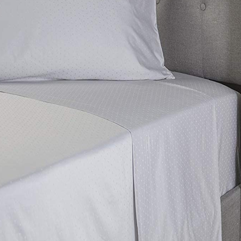 500TC Organic Cotton Sateen Stripe Sheet