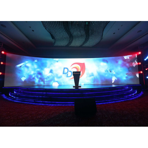 Indoor Curved LED Display for stage