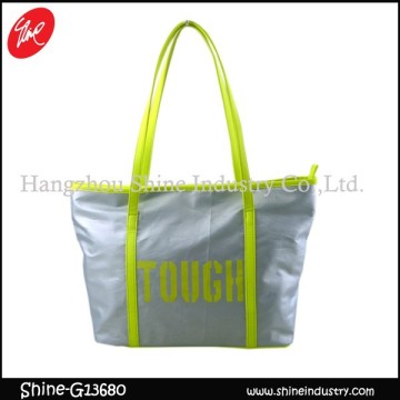 2015 cheap canvas bag/leisure shopping bag/fashion tote bag