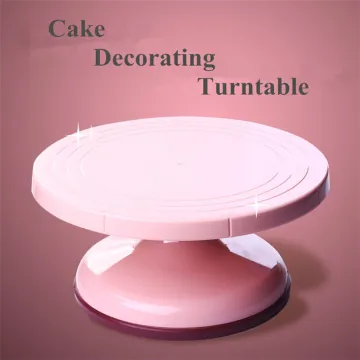baking tool cake decorating icing rotating revolving turntable wedding cake stand