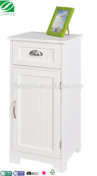 SH KD white floor cabinet with drawer