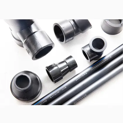 Marine PE100 high density polyethylene pipe and fittings