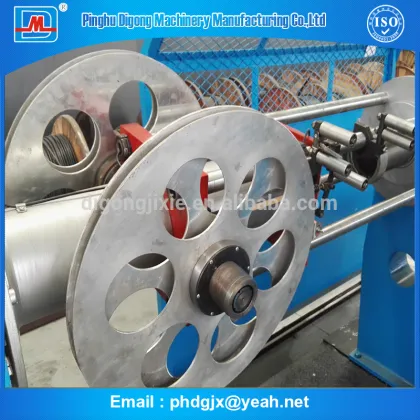 pvc cable mfg machine outside lapping