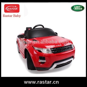 Rastar Kids electric ride on licenced car toys with RC
