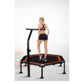 Silent Trampoline with Adjustable Handle Bar