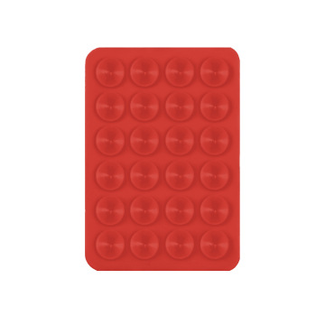 Thickened 24 Square Cell Phone Silicone Suction Stand