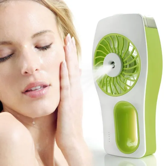 Air Cooler Small USB Portable Desk Misting Fan