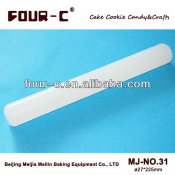 PP non stick rolling pin, high quality cake decorating tools