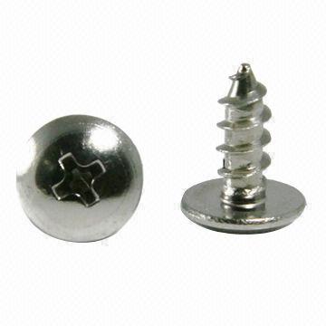 Truss Head Self Tapping Screw, Made of Steel, Stainless Steel and Brass