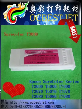 high quality refillable ink cartridge T3000