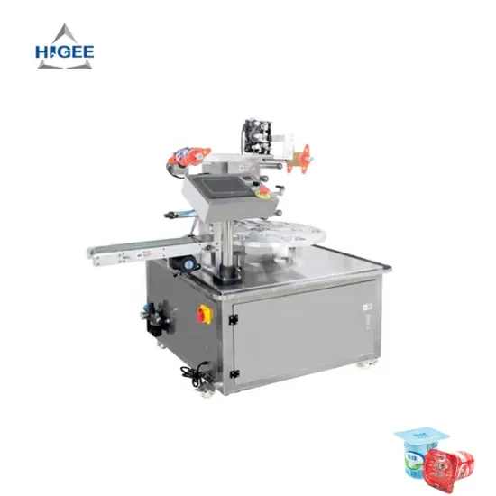 Rotary Yogurt Filling and Seaming Machine