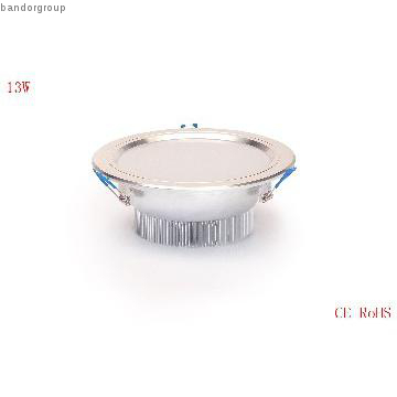 13w LED downlights  aluminum heatsink High power led AC 85-265V
