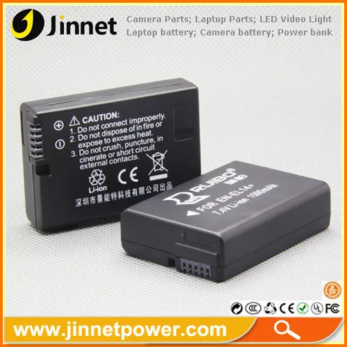 Digital Fully Decoded El14 En-el14 Battery For Nikon Cameras 