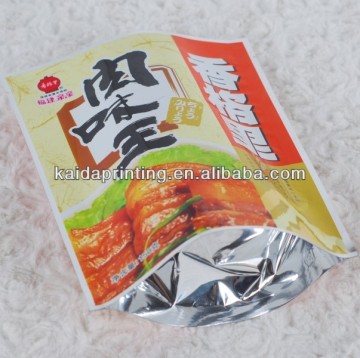 Aluminum foil bag for food packaging,high gloss printng surface,long shelf life
