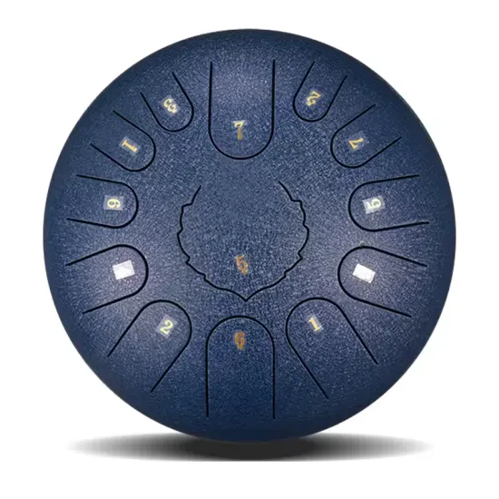 Steel Tongue Drum: 6 Inch, 11 Notes Hand Drum Set with Bag and Sticks - Ideal for Music Education and Entertainment
