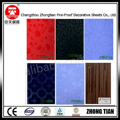 flower design fireproof board Decorative High-Pressure Laminates