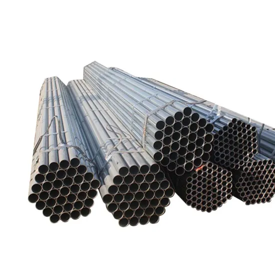 API Certified Galvanized Round Pipe for Structure - 6m Length Welding & Cutting Services