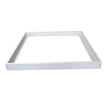 Aluminum Frame Box Kit for Ceiling: 600x600 White Coated LED Panel with Light Strip