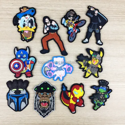 TOPWELL Custom PVC silicone rubber patches