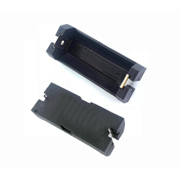 Battery holder for CR123A DIP