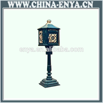 Made in china decorative outdoor mailbox