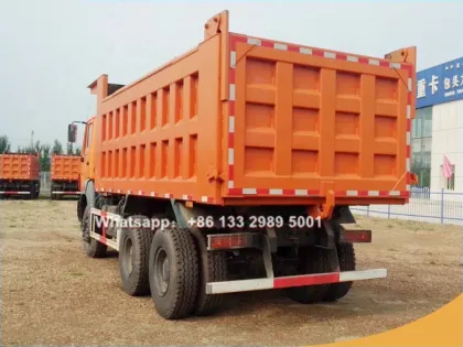 6x4 North beiben Construction Machinery dump truck price
