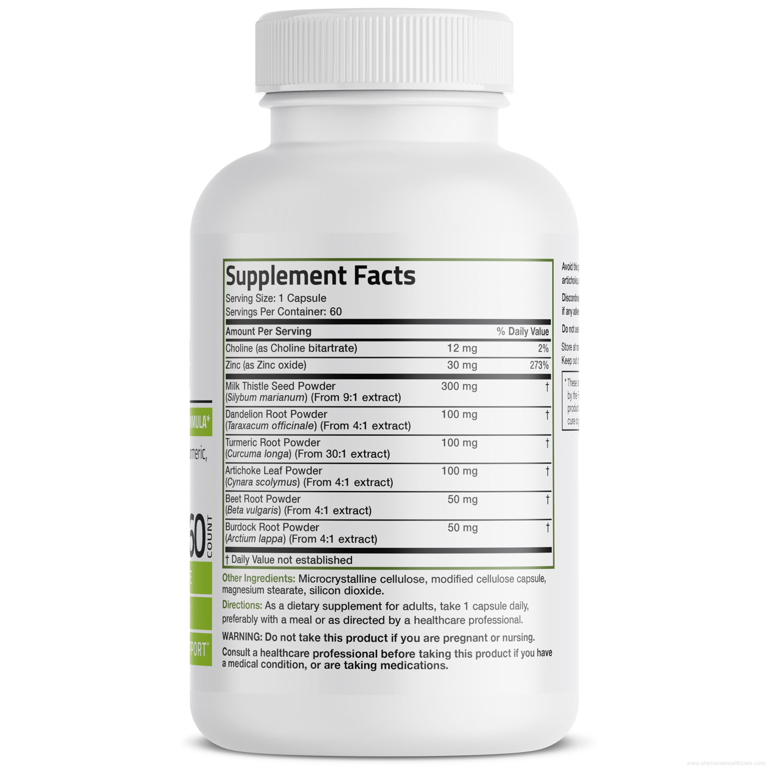 liver detox Supports Health Liver capsules Milk Thistle