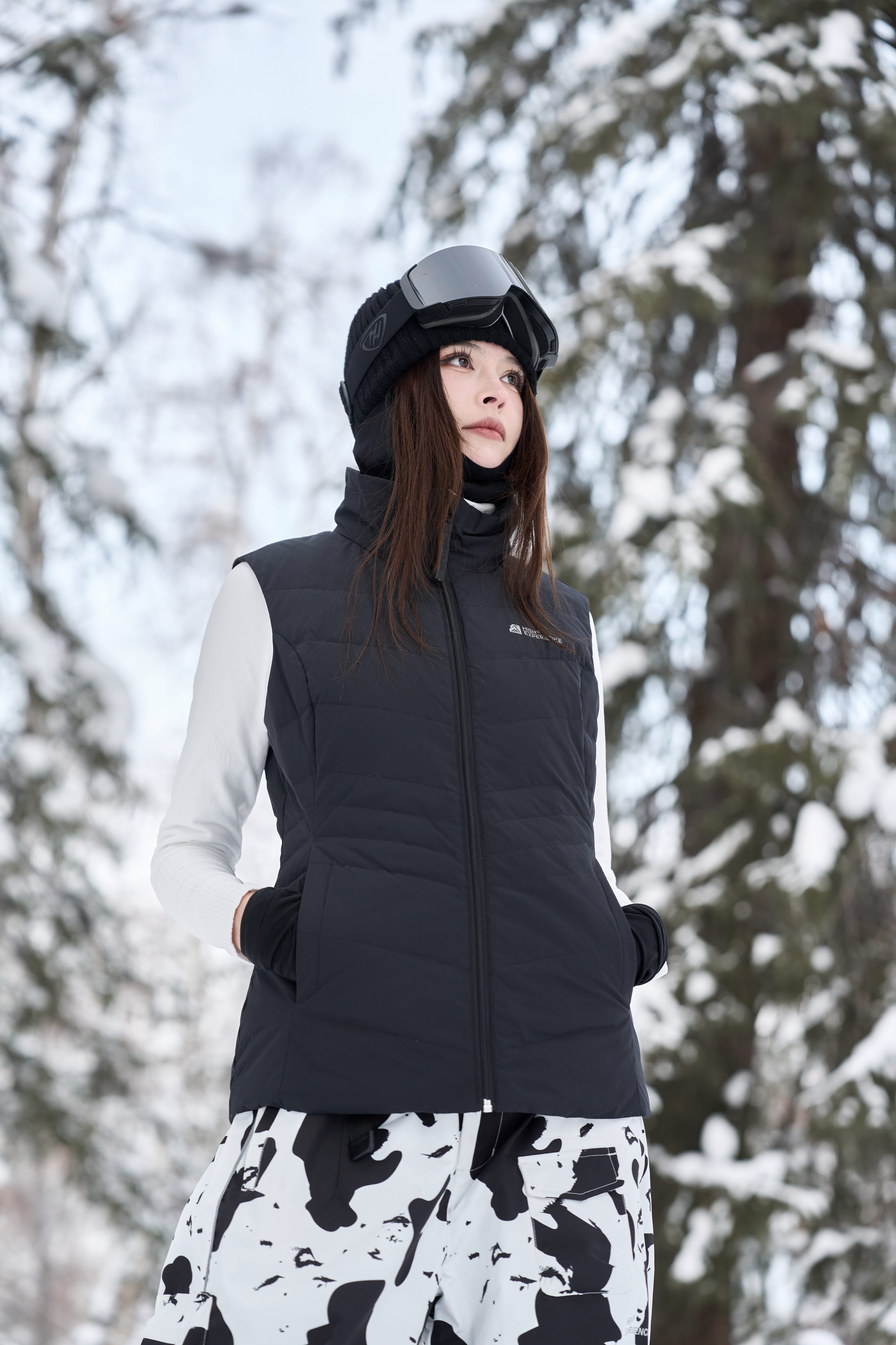 ski inner women's snowboard warm windproof vest