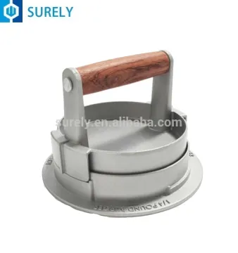 Hot sale Aluminum die casting Non-stick mini hamburger press