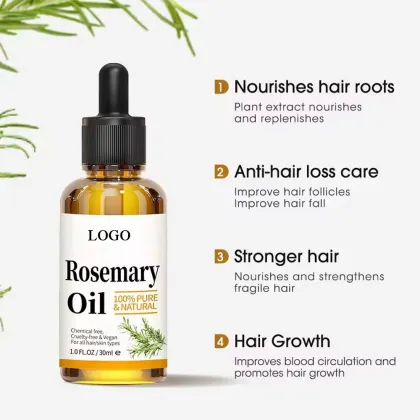 Rosemary Essential Oil Serum Nourishing Hair-Repairing