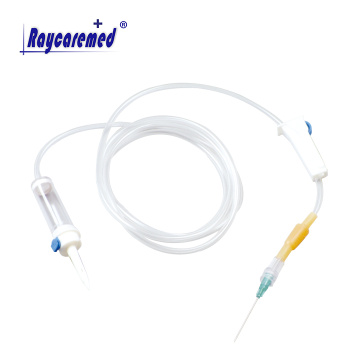 Set di infusione IV usa e getta medica