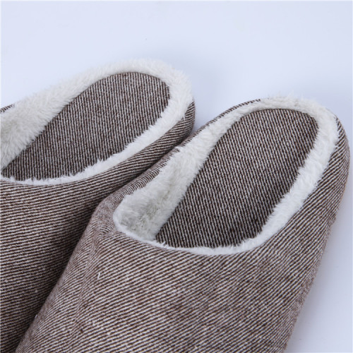 Furry Mens Bathroom Slippers