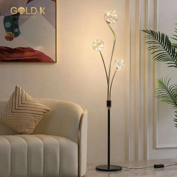 K Portable LED Floor Lamp for Living Room and Hotel Room Modern Nordic Design