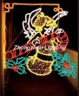 Colorful Christmas decor light Christmas celebrating light