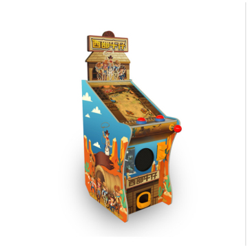 Threeplus: Manufacturers of Coin-Operated Children's Arcade Games Including Cowboy, Virtual Video Pinball Machines for Sale