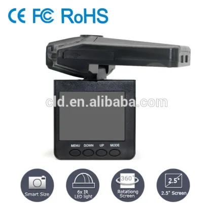 Popular 2.5 inch Screen 120 Degree 1920*1080P Night Mode 360 Degree Rotation Screen dash cam