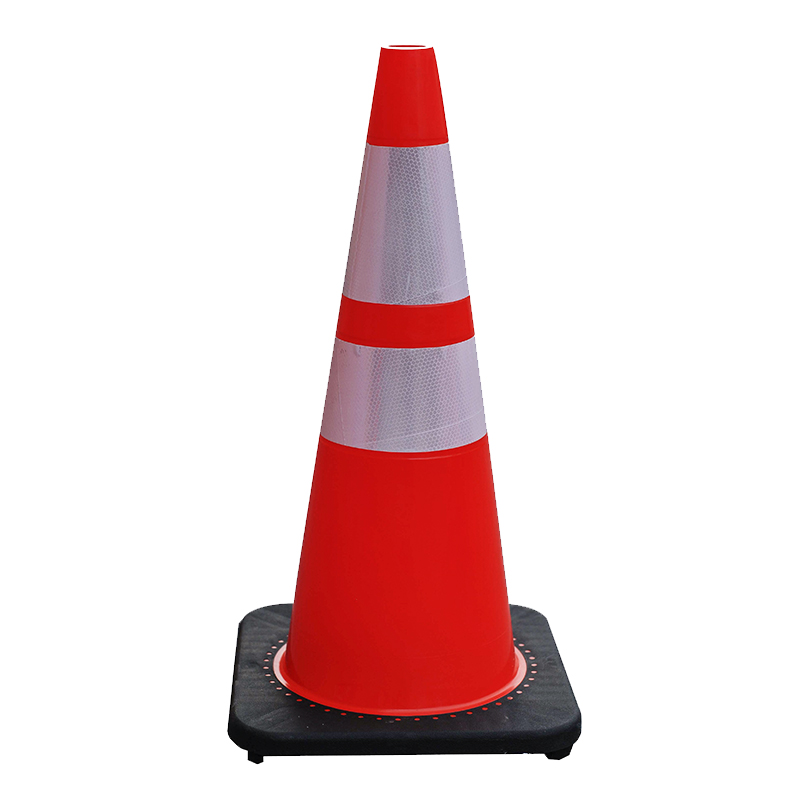 70cm Soft Flexible PVC road safety barricade cones